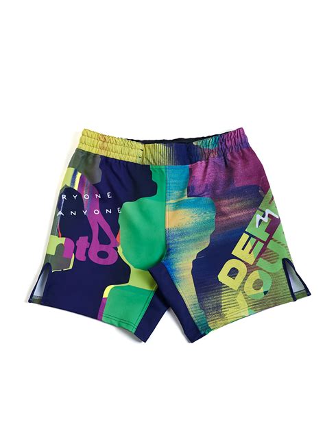 MANTO fight shorts NEON ABSTRACT | BEKLEIDUNG \ SHORTS ...