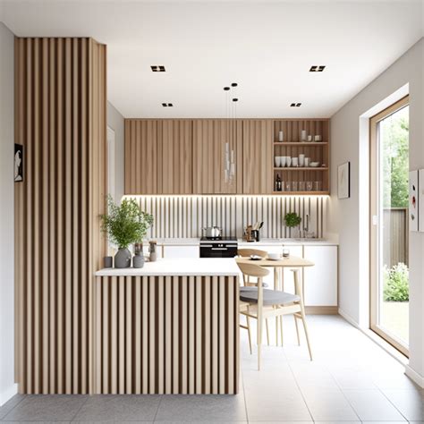 Should You Use Wood Strip Panelling In Your New Kitchen Design New