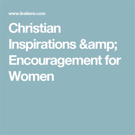 Christian Inspirations & Encouragement for Women | Todays verse ...