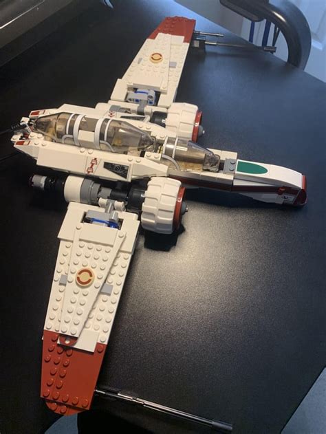 Finished the ARC-170. Definitely very sketchy to build but a nice ...