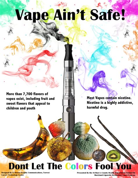 Vape Poster 2 - St. Mary's County Health Department