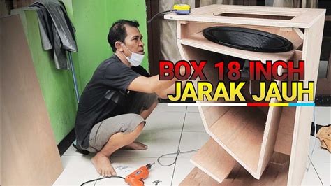 Box Subwoofer Inch Lapangan Model Long Throw Youtube