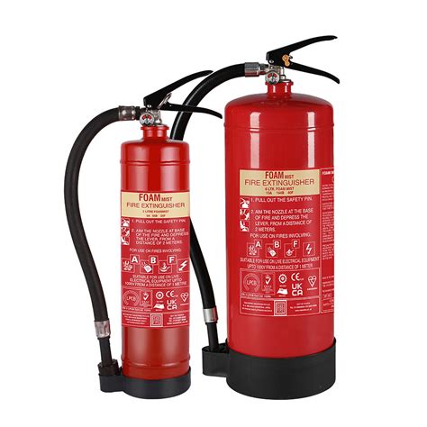 Ukca Mer Approved Foam Mist Portable Extinguishers Ceasefire Uk