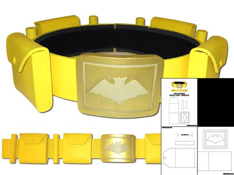 Template For 1966 Batman Utility Belt The Foam Cave