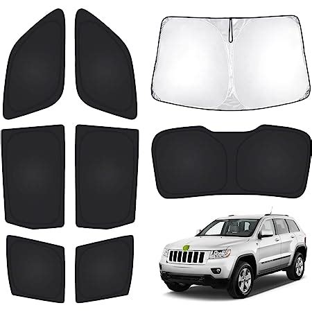 Amazon T TGBROS Custom Fit For Sun Shades 2011 2021 Jeep Grand