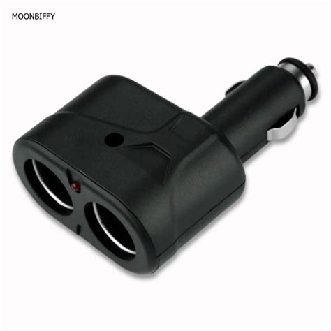 Moonbiffy Dual Cigarette Lighter Car Lighter Charger Socket Splitter