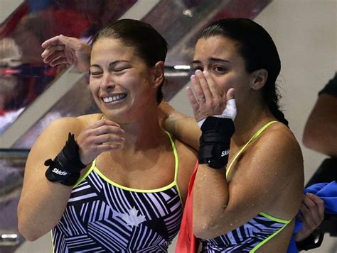 Canadians Roseline Filion And Meaghan Benfeito Win Bronze In The Women