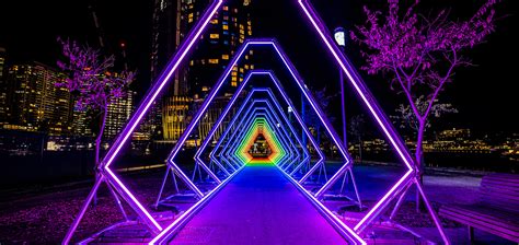 The Tunnel Vivid Light Vivid Sydney 2023