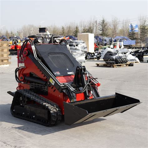 Landscaping Compact Utility Mini Small Walk Stand on Behind Skid Steer