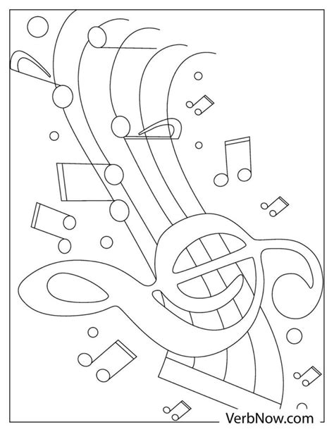 Musical Notes Coloring Pages