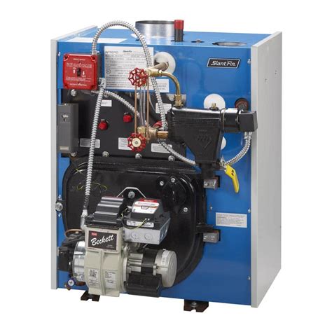 Slant Fin Intrepid Oil Steam Boiler With 98 000 Btu Output Tr 30 Pz The Home Depot