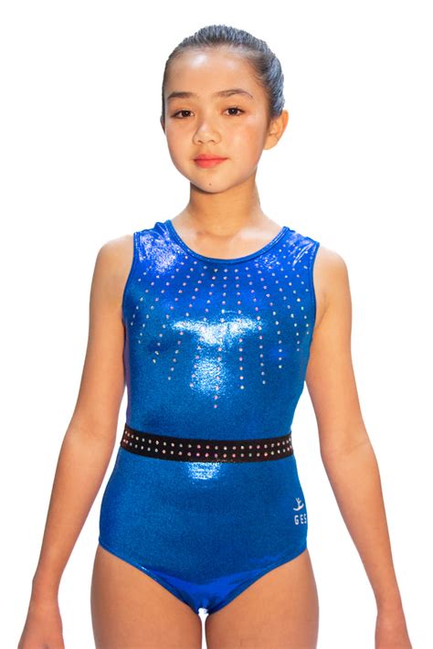 Aquarius Sleeveless Girl Gymnastics Leotard Gym Elite Sportswears