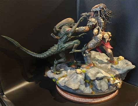 Archivo 3d Estatua De Alien Vs Predator・modelo Para Descargar Y