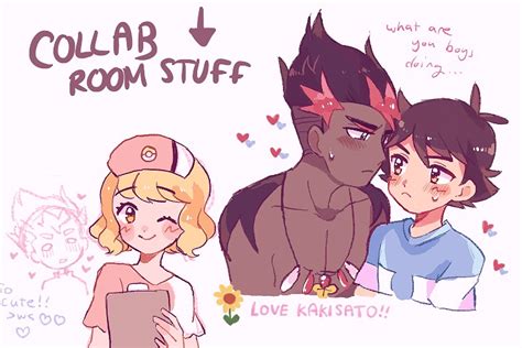 Ash Ketchum Kiawe And Joy Pokemon And More Drawn By Catsubun