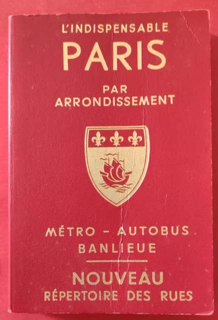 Guide G N Ral De Paris Par Arrondissement M Tro Autobus Banlieue