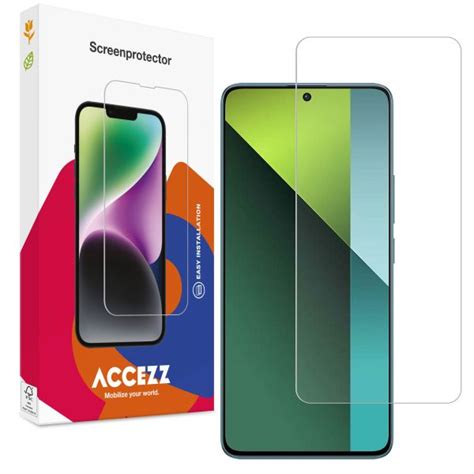 Accezz Gehard Glas Screenprotector Voor De Xiaomi Redmi Note 13 Pro 5G