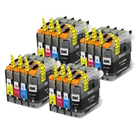 Ink Cartridges Set For Use With Brother Dcp J Dw Mfc J Dw