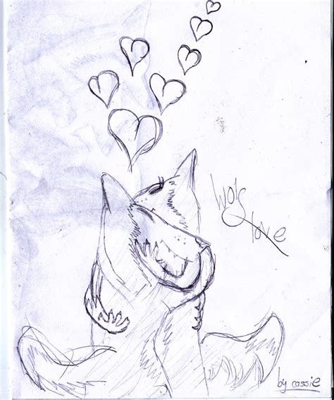 Wolf love by ILOVEWOLVES123 on deviantART