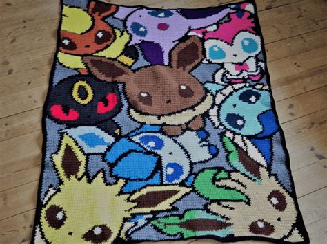 10 Pokemon Crochet Blanket Patterns - Crochet News | Crochet blanket ...