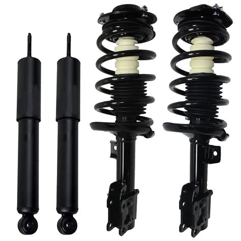 Detroit Axle Front Struts W Coil Spring Rear Shock Absorbers