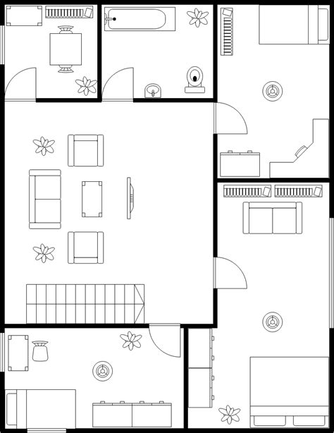 Simple House Plan With Dimensions - Infoupdate.org