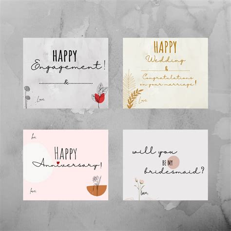 Jual Kartu Ucapan Wedding Wedding Card Greeting Card Gift Card