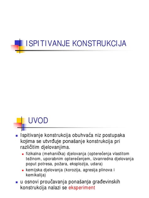 PDF ISPITIVANJE KONSTRUKCIJA DOKUMEN TIPS