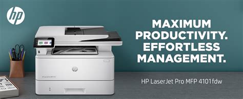 HP LaserJet Pro MFP 4101fdw Mono Laser Multifunction Wifi Duplex Network