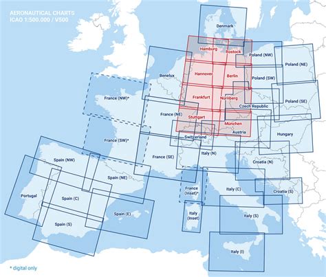 Dfs Icao Flugkarte Deutschland Blatt Stuttgart