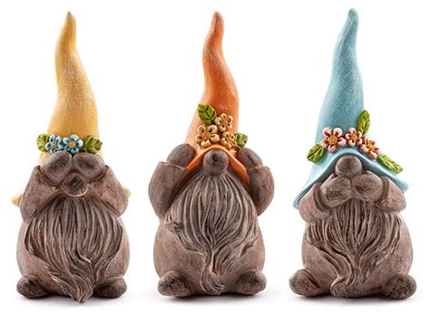 Hear Speak See No Evil Gnome Will S Company