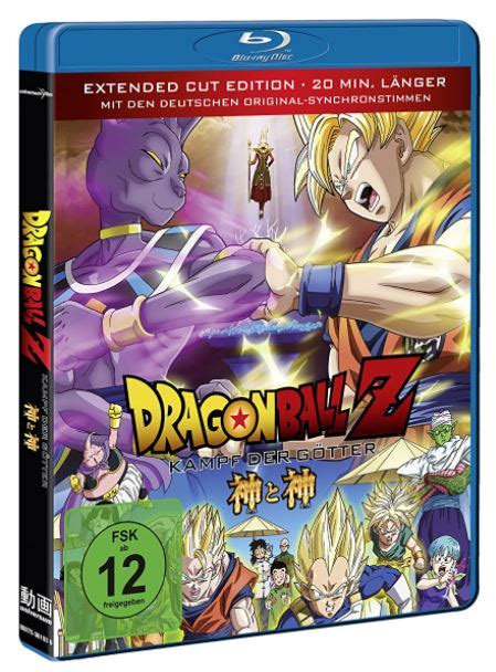 Dragonball Z Kampf Der G Tter Blu Ray F R Nur Statt