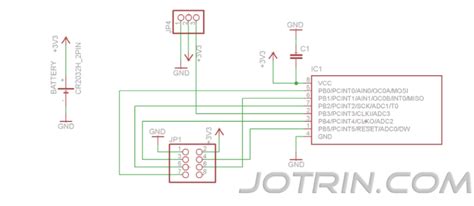 Attiny Pinout Datesheet And Programming Jotrin Electronics