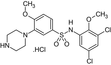 SB 399885 hydrochloride5 HT6拮抗剂 Abcam中文官网