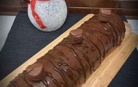 Bûche Kinder Bueno Guy Demarle Recette Dessert Mousse au