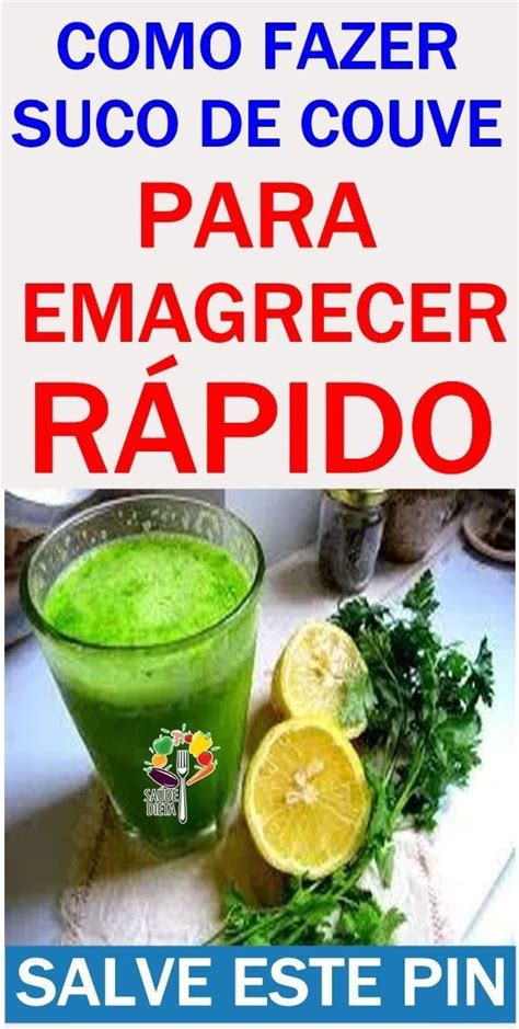 4 Receitas De Suco De Couve Para Emagrecer Rápido Casa E Festas In