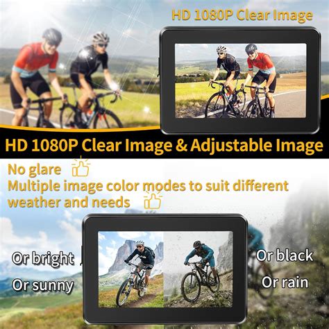 Bike Camera Recording Rechargeable 360 Rotation - Color Night Vision ...