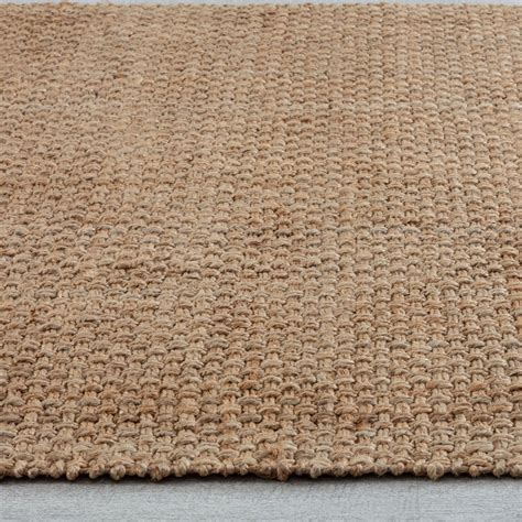 Madalene Hand Loomed Jute Sisal Brown Rug Joss Main