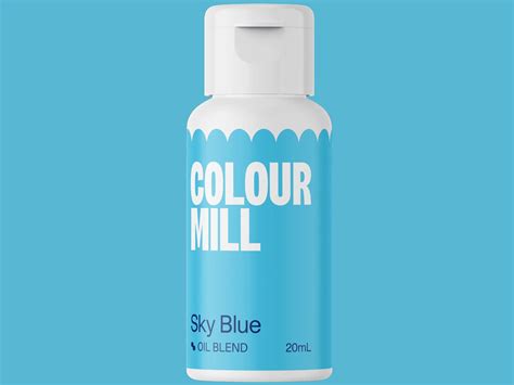 Colour Mill Sky Blue Oil Blend 20ml Der Hobbybäcker Shop