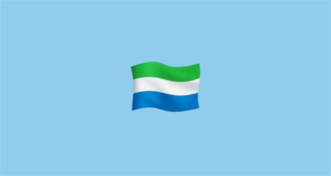 Vlag Sierra Leone Emoji On Twitter Emoji Stickers 13 1