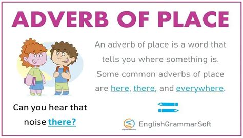 Adverb Of Place Examples Sentences With Answers Printable Online