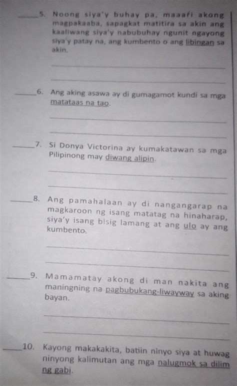 Hello Po P Wede Po Pa Help Po Dito Sa Part Na To Yung 1 10 Lang Po