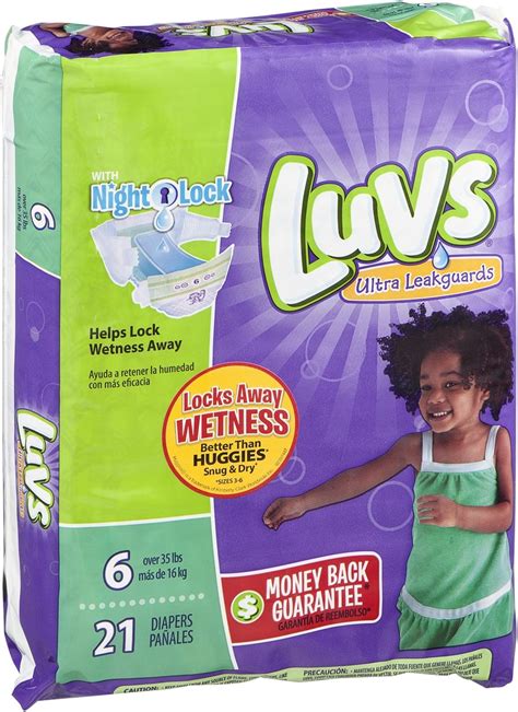 Luvs Stretch With Size 6 Ultra Leakguards Diapers 21