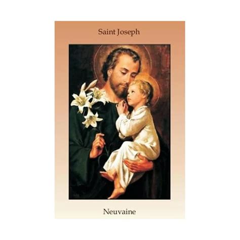 Livret de neuvaine à Saint Joseph Comptoir Religieux