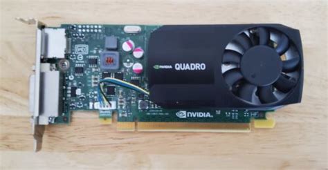 NVIDIA QUADRO K620 2GB DDR3 PCI E Video Graphics Card DisplayPort DVI