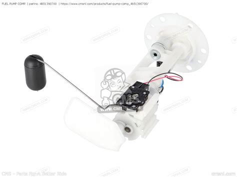 4B51390700 Fuel Pump Comp Yamaha Buy The 4B5 13907 00 00 At CMSNL