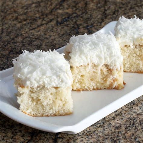 Southern Coconut Poke Cake Recipe Yummly Recipe Coconut Poke