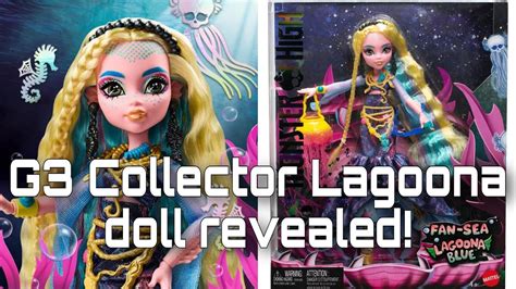 MONSTER HIGH NEWS NEW G3 Lagoona Blue Fan Sea Collector Doll Revealed