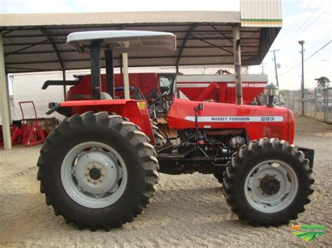 Trator Massey Ferguson 283 Advanced 4x4 Ano 04 Em Arapongas