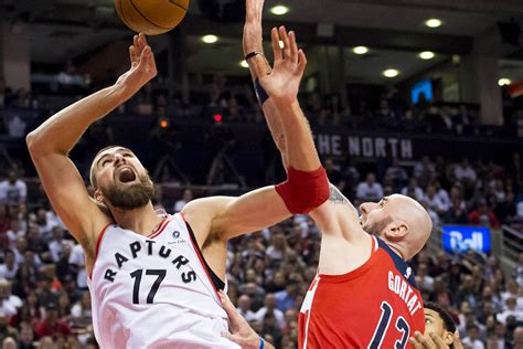 NBA Playoffs 2018 Raptors Vs Wizards Game 5 Turning Point Valanciunas