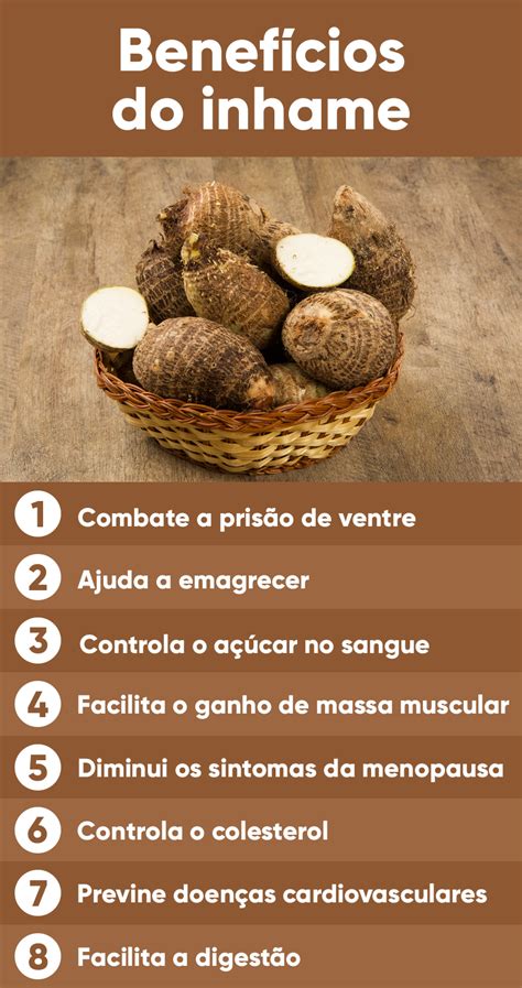 Receitas Inhame e principais benefícios para a saúde Receita